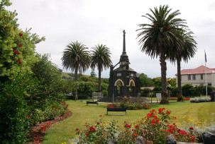 Denkmal in Akaroa