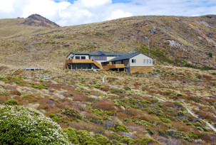 Luxmore Hut auf dem Kepler Track