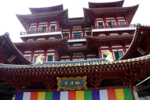 Buddha Tooth Relic Templei in Singapur