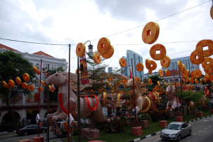 Chinatown in Singapur