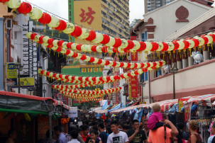 Chinatown in Singapur