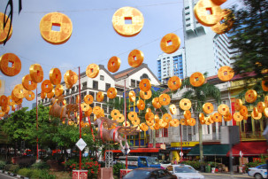 Chinatown in Singapur