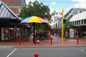 Cuba Street in Wellington