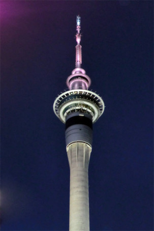 Sky Tower in Auckland