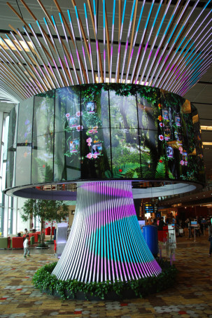 Changi Airport Singapur - Social Tree