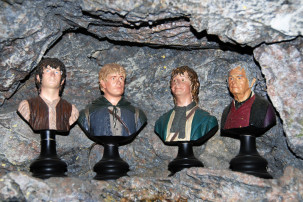 Weta Caves - die Hobbits in Miniatur