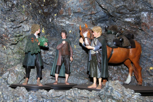 Weta Caves - die Hobbits in Miniatur