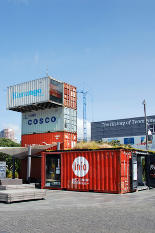 Wynyard Quarter in Auckland