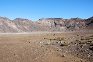 Zwischen South und Red Crater