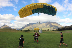 Skydiving in Queenstown