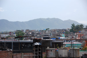 Blick über Santiago de Cuba