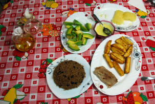 Abendessen in Bayamo